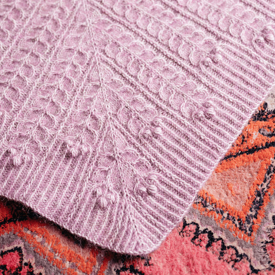 Muse Shawl - Trekantssjal med struktur
10