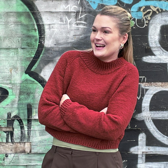 Sophie - Top-down Tröja
6