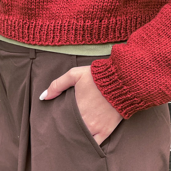 Sophie - Top-down Tröja
5