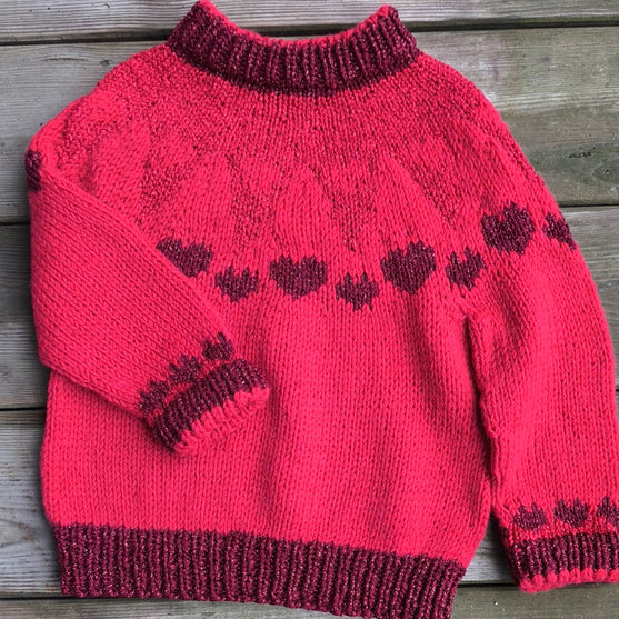 XmasHearts - Barntröja
3