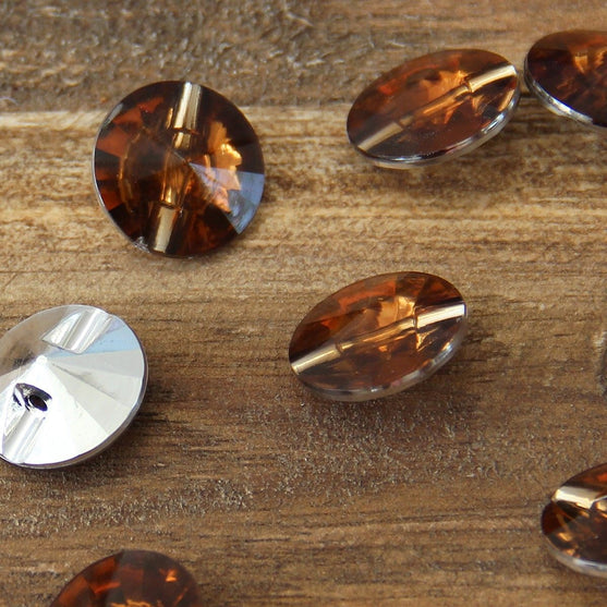 Cocktail Knappar med kanal - 18 mm - Go Handmade
13