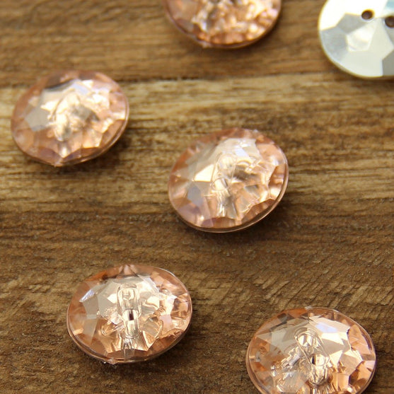 Cocktail Knappar med två hål - 18 mm - Go Handmade
12