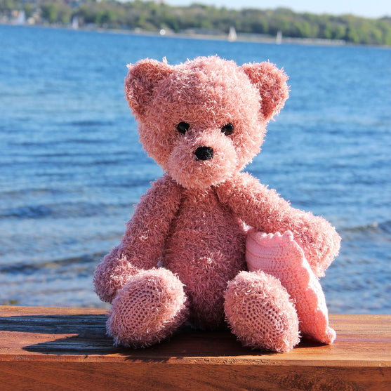 Teddy med filt och kudde - Trunte
2
