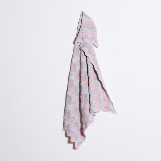 Zigzag babyfilt
2