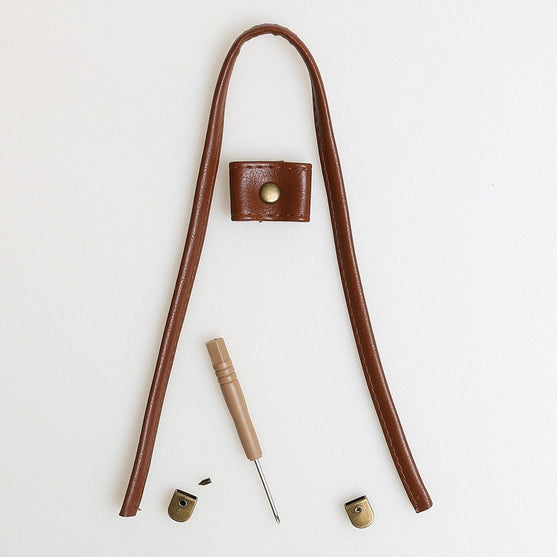 Bucket Bag med PU Läderbotten
4