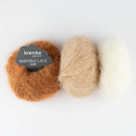 Baby Silk Lace Solid - Kremke Soul Wool
5
