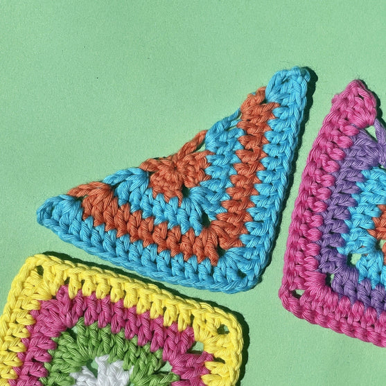 Hobbii Granny Square - Solid (Farmorsruta)
2