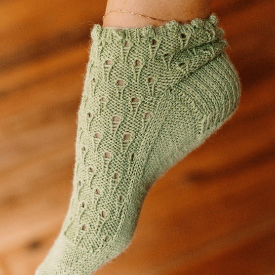 Rosmarino - Ankelsockor med hålmönster
3