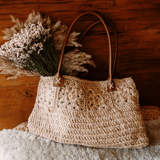 Rose Window - Jute Väska
2