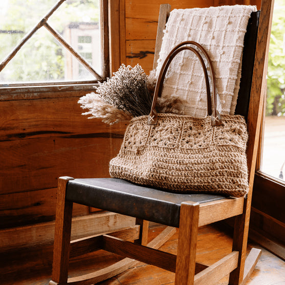 Rose Window - Jute Väska
3