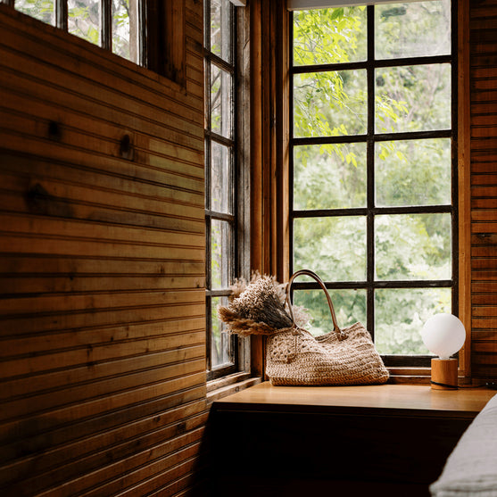 Rose Window - Jute Väska
4