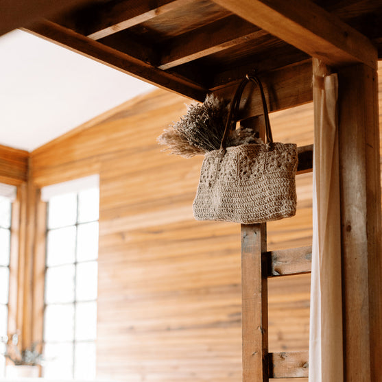 Rose Window - Jute Väska
5
