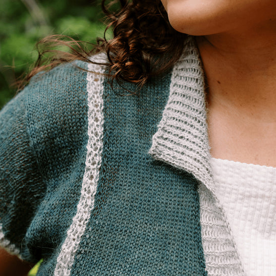 Diaphane Top - Knäppt topp
2