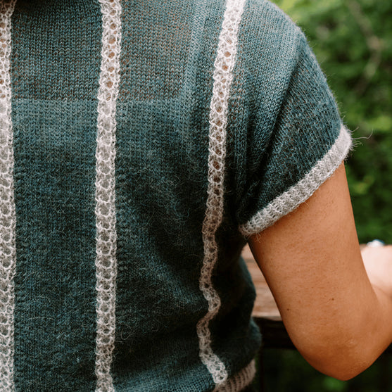 Diaphane Top - Knäppt topp
3