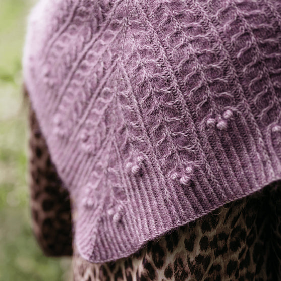 Muse Shawl - Trekantssjal med struktur
4
