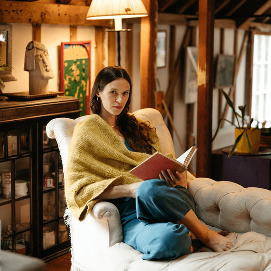 Heart of Gold - Textured Triangular Wrap
8