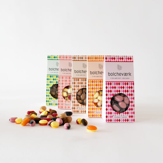 Cream Caramel with Sea Salt - Sugar-free hard candies - Bolcheværk
2