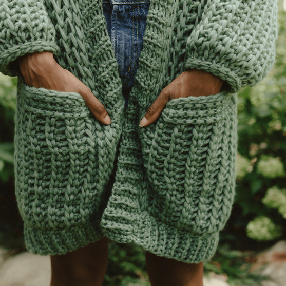 Sage - Cardigan
6