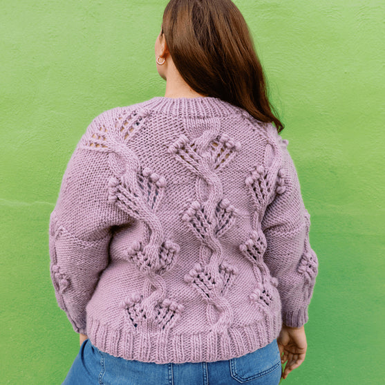 Apotheosis - Tröja med flätor och bubblor
4