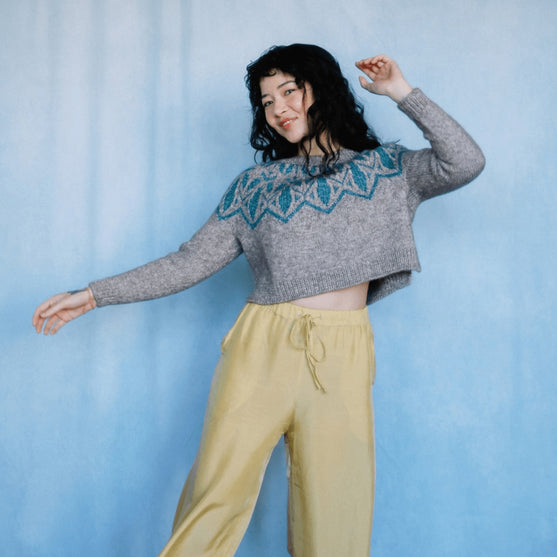 Arima - Mönsterstickad tröja
5