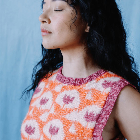 Quite Contrary - Mönstrad slipover
3