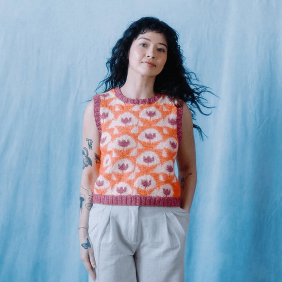 Quite Contrary - Mönstrad slipover
4