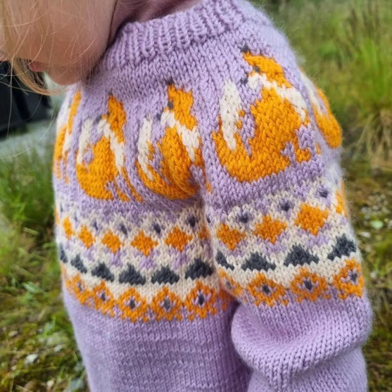Happy Fox - Children’s sweater
5