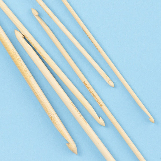 Bambu dubbel tunisisk virknål - 20 cm - Hobbii
3