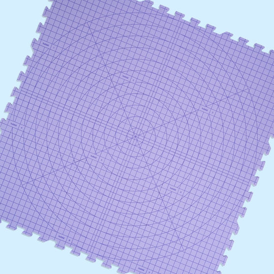 Blocknings Mattor - Lila - Hobbii
6