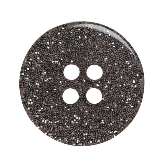 Glitter Knappar - Svarta - Flera Storlekar - Go Handmade
3