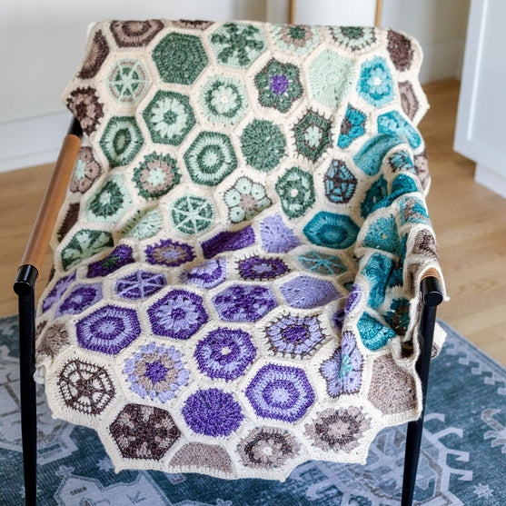 Aura - Motivfilt - #FrostandBloomCAL
8