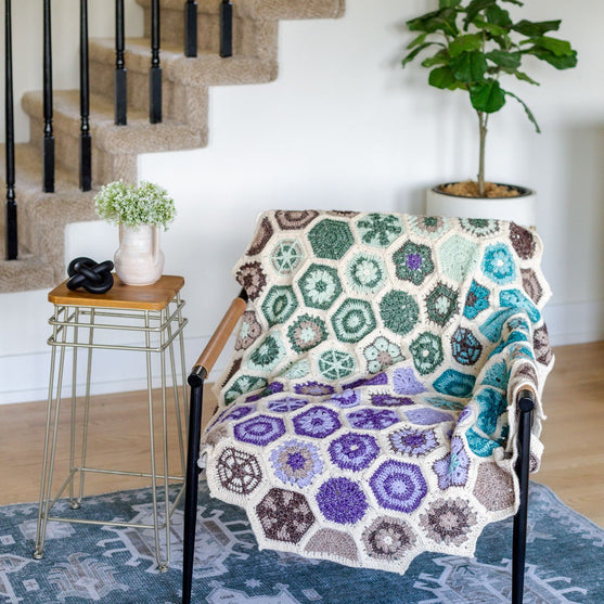 Aura - Motivfilt - #FrostandBloomCAL
2