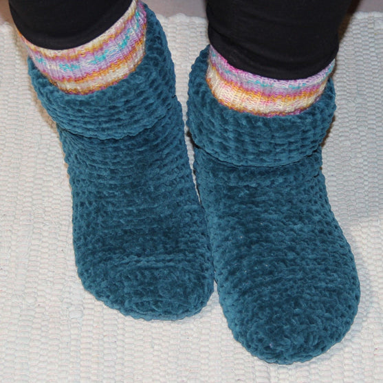 Sofa Socks - Crocheted Socks
2