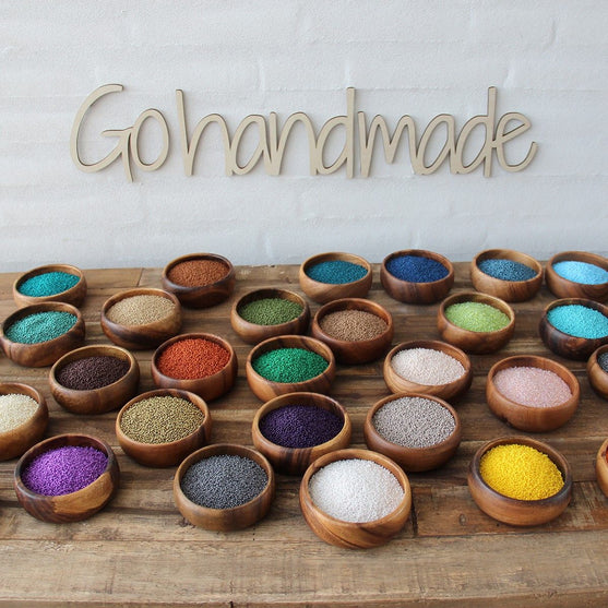 Glaspärlor - 30g - Go Handmade
7