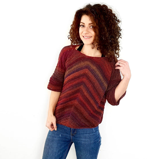 Arrow - Cropped Sweater
2