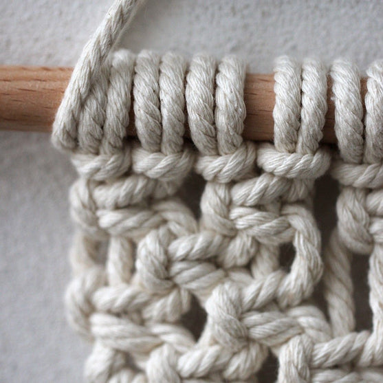 Macramé Rundstavar - Go Handmade
4
