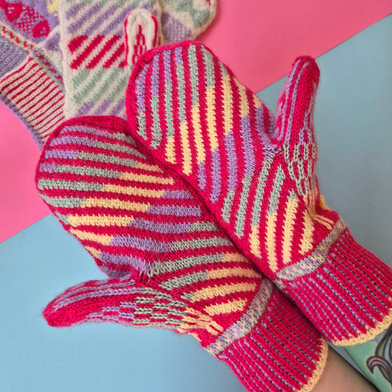 Bow Pop Mittens - Vantar
4