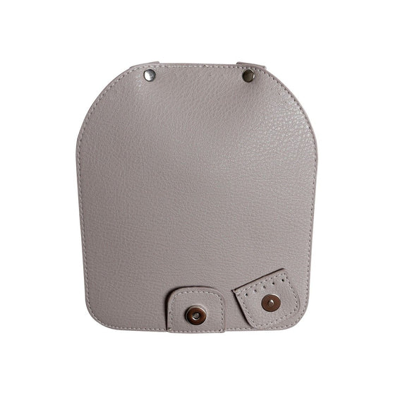 Flapp lock m/Magnetisk Knapp - Beige/Silver - Go Handmade
5