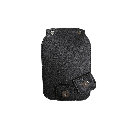 Flapp lock m/Magnetisk Knapp - Black/Silver - Go Handmade
6