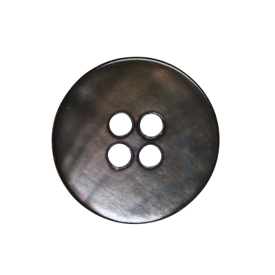 Buttons - Mother-of-pearl - Black - Go Handmade
3