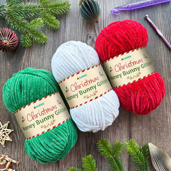 Honey Bunny Christmas Glitter (Begränsad utgåva) - Hobbii
6