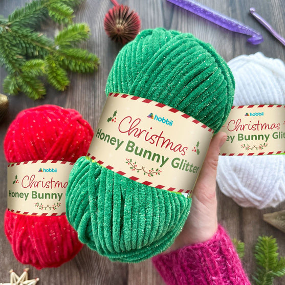 Honey Bunny Christmas Glitter (Begränsad utgåva) - Hobbii
2
