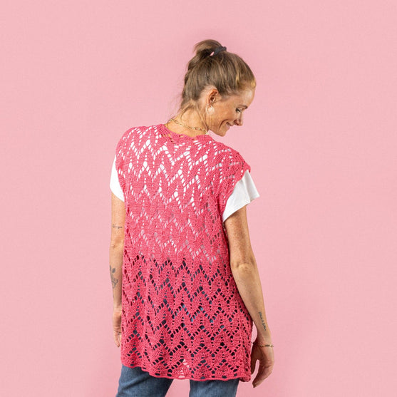 Leaf Me On - Väst - Pink Collection
2