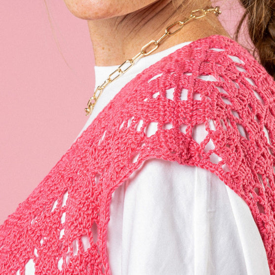 Leaf Me On - Väst - Pink Collection
6