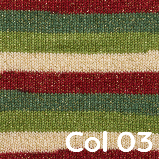 Christmas Sock Wool Glitter (Begränsad utgåva) - Hobbii
4