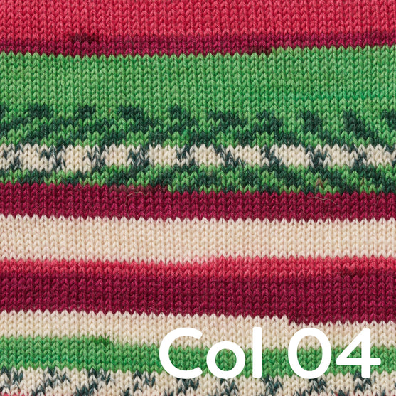 Christmas Sock Wool (Begränsad utgåva) - Hobbii
3