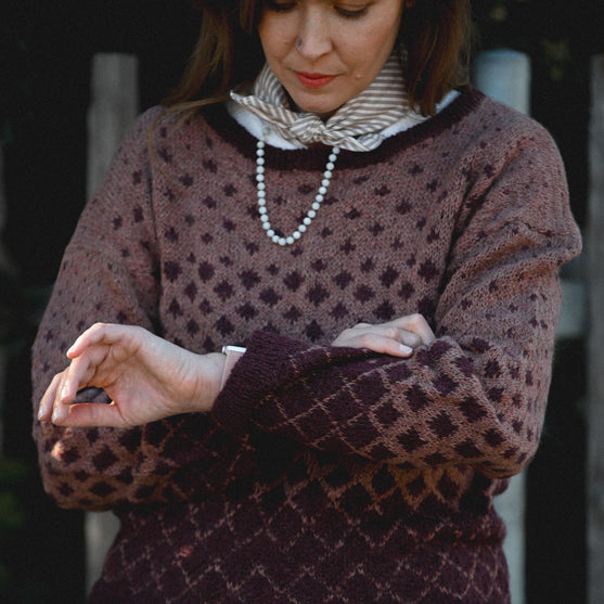 Maggie Rustic - Tröja med mönster
4