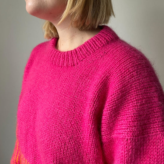 Easy Colour Mix Sweater - Tröja
5