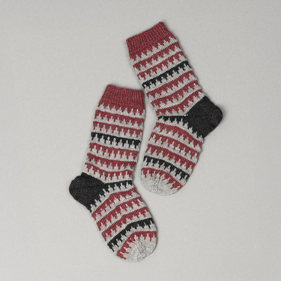 Socks in stranded colorwork
8
