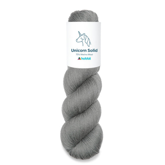 Grisaille - Trekantig spetssjal - Virkpaket
9